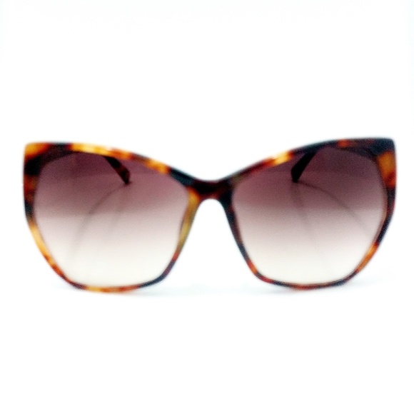 Linda Farrow Oversized Designer Butterfly Sunglasses- NWT - Picture 1 of 7